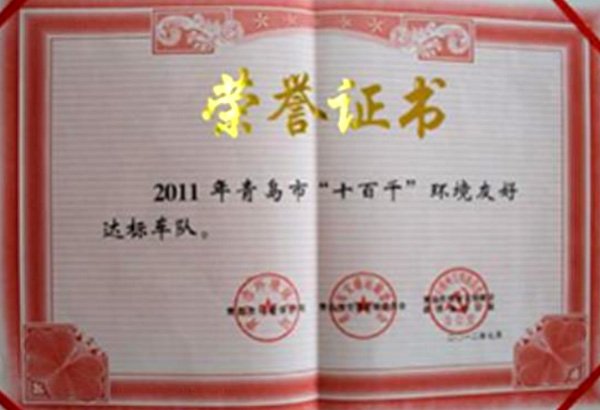 ”十百千“環(huán)境友好達(dá)標(biāo)隊(duì)